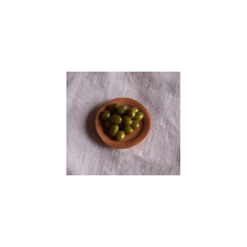Piatto olive verdi 016