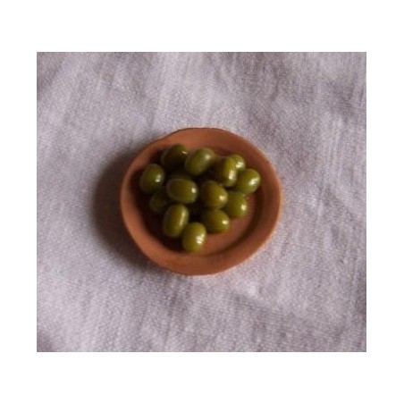 Piatto olive verdi 016