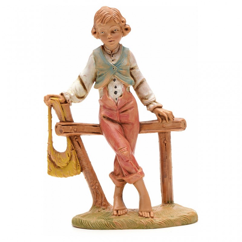 Ragazzo con staccionata