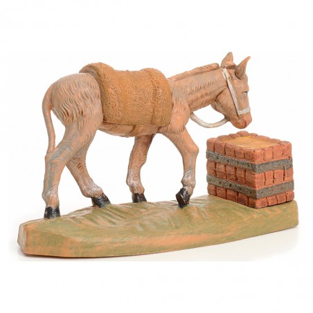 Asino con mangiatoia