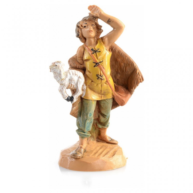 Viandante con agnellino