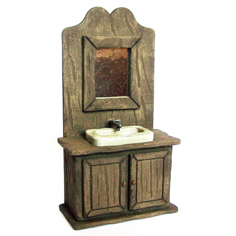 Lavabo con specchio 050