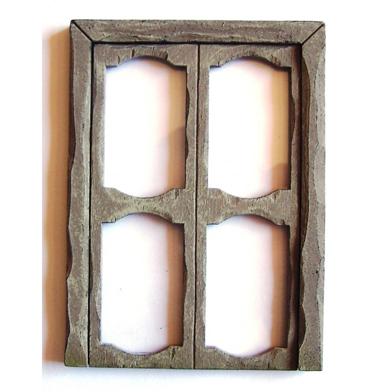 Finestra a balcone con cornice 106