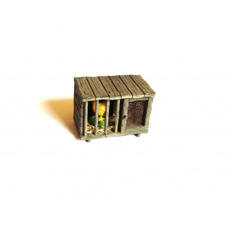 Gabbia con gallinaceo 017