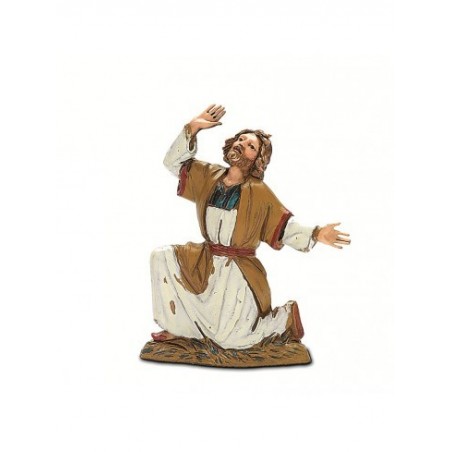 Meravigliato inginocchiato