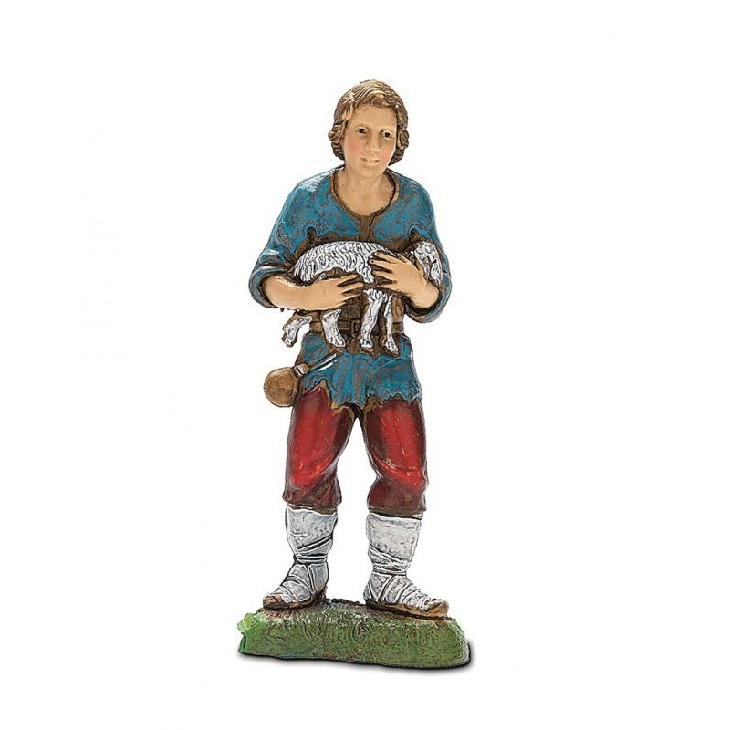 Pastorello con agnello