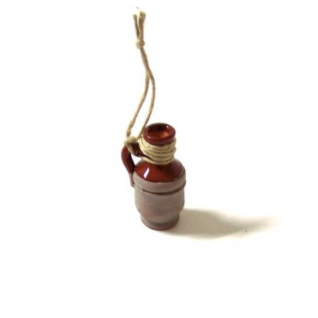 Anfora smaltata con cordino 057