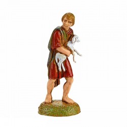 Pastorello con agnello