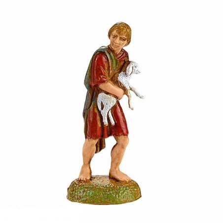 Pastorello con agnello