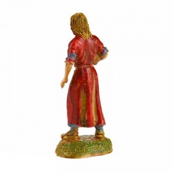 Donna con cesto in mano