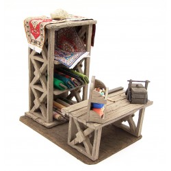 Venditore/trice di stoffe e tappeti 103