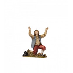 Meravigliato inginocchiato