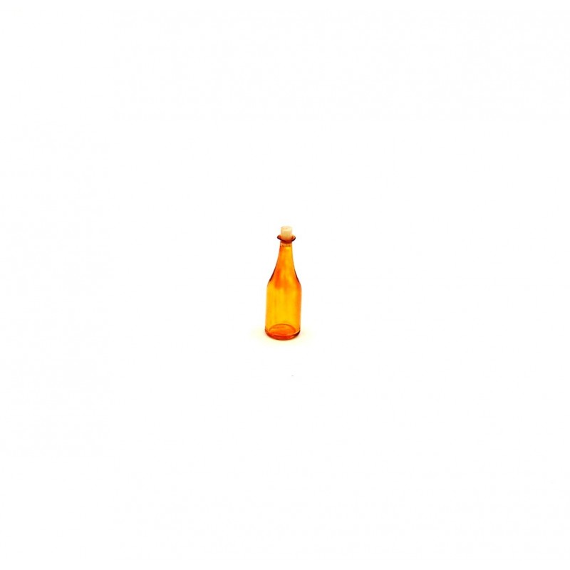 Bottiglia vetro arancione