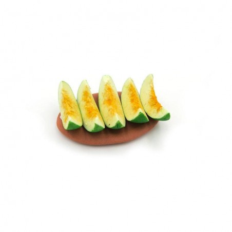 Vassoio con fette di melone 092