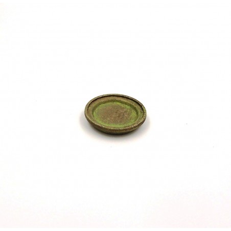 Piatto piano color bronzo 095