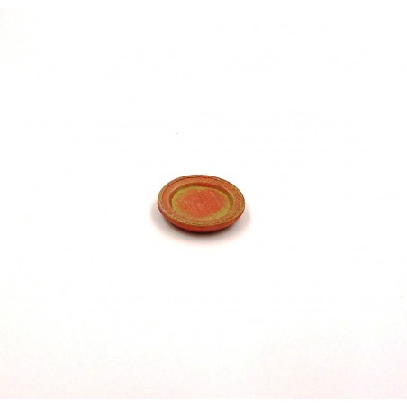 Piatto piano color rame 096