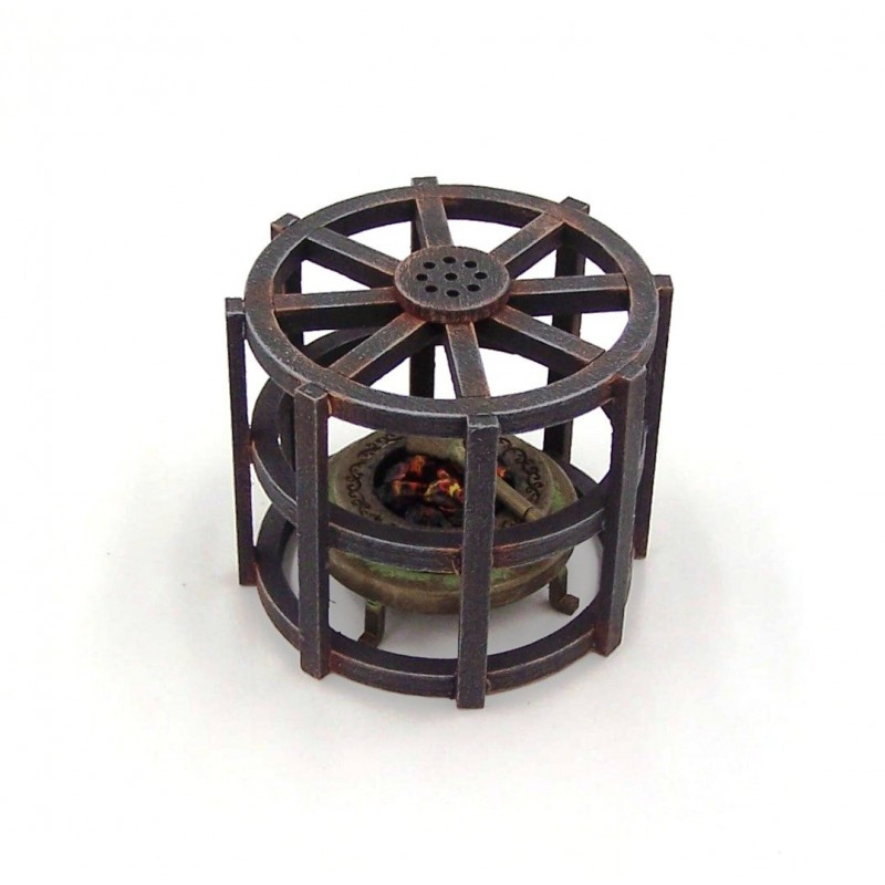 Braciere con asciuga panni 128