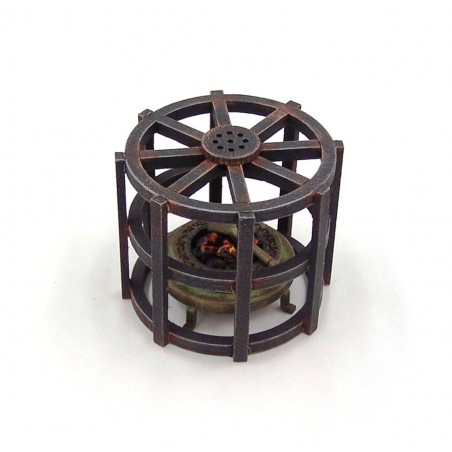 Braciere con asciuga panni 128