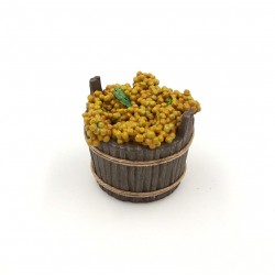 Tinozza con uva da tavola bianca 024