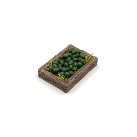 Cassetta con olive da tavola 034