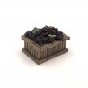 Cassetta per vendemmia con uva rossa 086