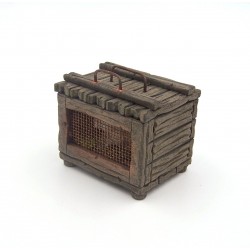 Trasportino/gabbia con coniglio 083