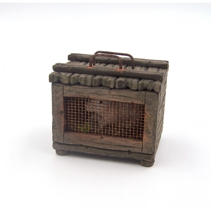 Trasportino/gabbia con coniglio 083