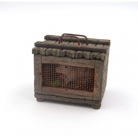 Trasportino/gabbia con coniglio 083