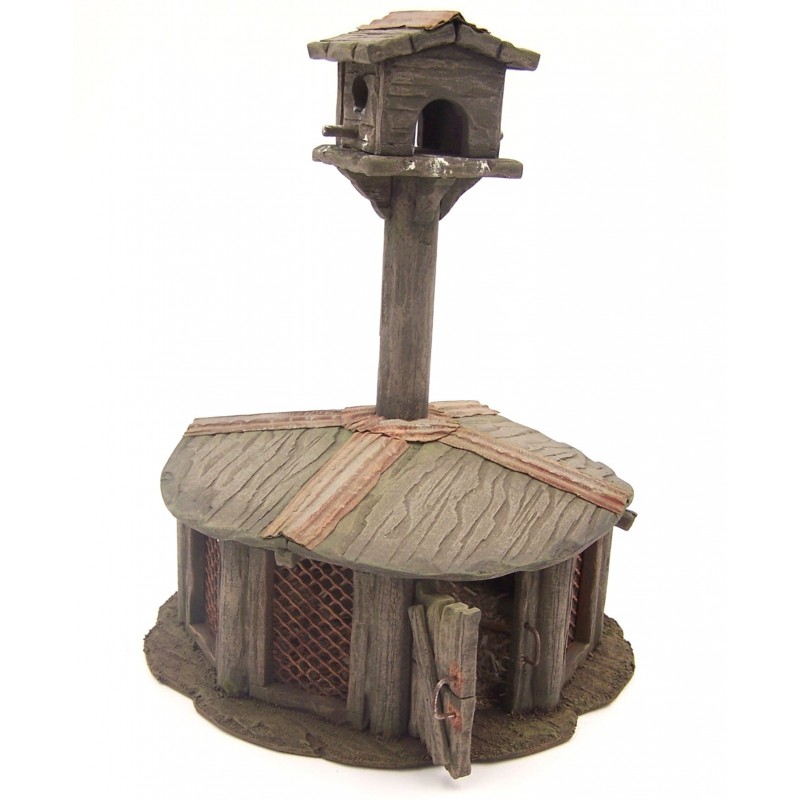 Pollaio con colombaia 090