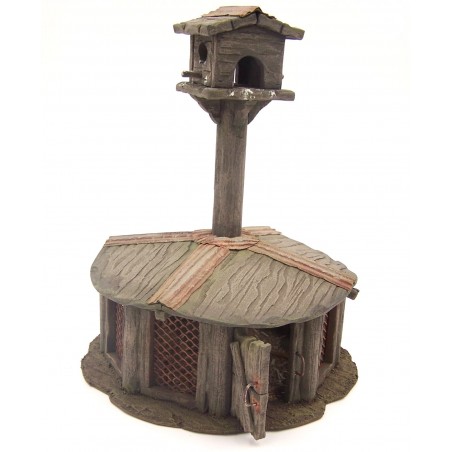 Pollaio con colombaia 090