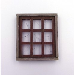 Finestra con grata 166