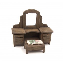 Comò antico con specchio 051