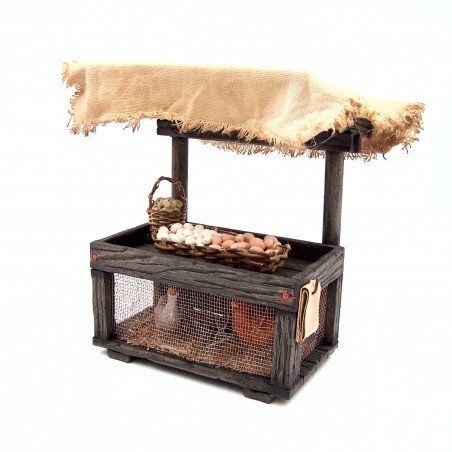 Bancarella vendita animali e uova 05