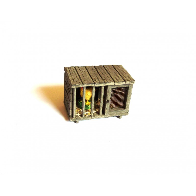 Gabbia con gallinaceo 017