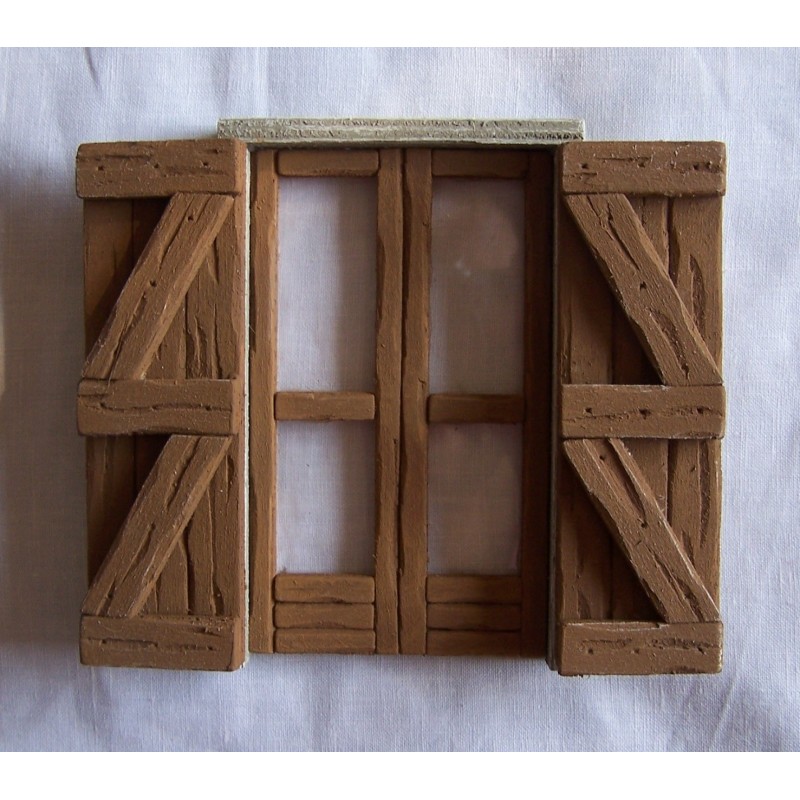 Finestra a balcone con sportelli 041