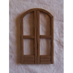 Finestra a balcone arrotondato 074