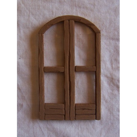 Finestra a balcone arrotondato 074