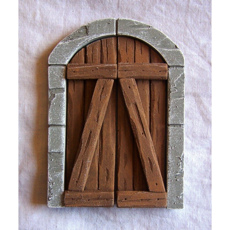 Sportelli arrotondati chiusi con cornice 096