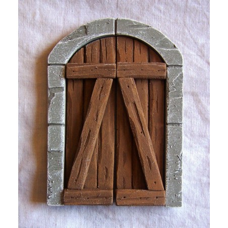 Sportelli arrotondati chiusi con cornice 096