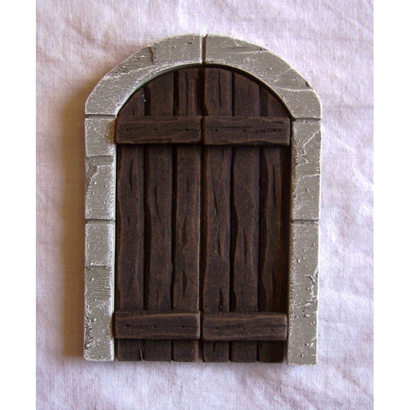 Sportelli arrotondati chiusi con cornice 096