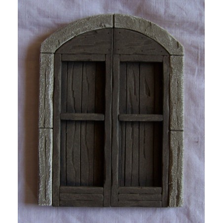 Sportelli arrotondati chiusi con cornice 098