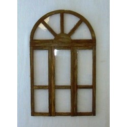 Finestra a balcone tre ante arrotondato 105